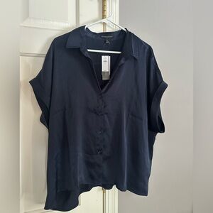 Banana Republic Navy Blue Top